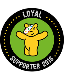 Children in Need Loyal Supporter 2016